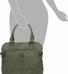 Coupon 🛒 Enrico Benetti Schoudertas / Handtas Lille Olijf Groen 🎁 -Tassen-Dames Winkel 228x840 1