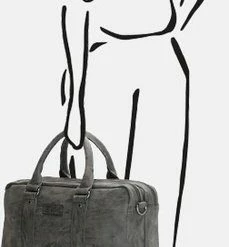 Beste deal 😀 Enrico Benetti Madrid 54539 Business Schoudertas Met 15" Laptop Vak - Zwart 👍 -Tassen-Dames Winkel 229x840