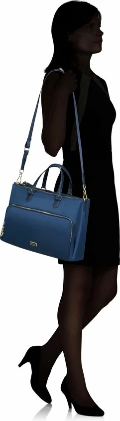 Groothandel ๐ "Samsonite Shopper Met Laptopvak - Karissa Biz 2.0 Org.Shopping 14.1"" 3 Comp Midnight Blue" ๐ 10 Groothandel ๐ "Samsonite Shopper Met Laptopvak - Karissa Biz 2.0 Org.Shopping 14.1"" 3 Comp Midnight Blue" ๐ - Afbeelding 8