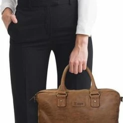 Beste deal ❤️ Enrico Benetti Madrid 54600 Laptoptas 15.6 Inch - Bruin 😀 -Tassen-Dames Winkel 283x840 1