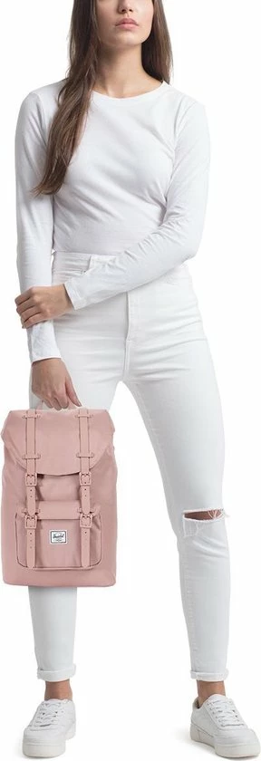 Promo 😀 Herschel Little America Mid-Volume - Ash Rose / Rrugzak Met 17L Opbergvolume - 13" Fleece-gevoerd Laptopvak - Magnetische Sluiting / Met Levenslange Fabrieksgarantie / Limited Lifetime Warranty / Roze 🔔 13 Promo 😀 Herschel Little America Mid-Volume - Ash Rose / Rrugzak Met 17L Opbergvolume - 13" Fleece-gevoerd Laptopvak - Magnetische Sluiting / Met Levenslange Fabrieksgarantie / Limited Lifetime Warranty / Roze 🔔 - Afbeelding 11