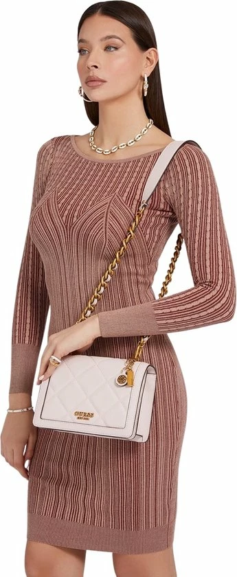 Gloednieuw π Guess Abey Dames Crossbodytas - Nude π 7 Gloednieuw π Guess Abey Dames Crossbodytas - Nude π - Afbeelding 5