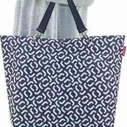 Korting 😉 Reisenthel Shopper XL Strandtas Shopper - 35L - Signature Navy Blauw 🔥 -Tassen-Dames Winkel 349x840