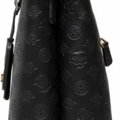 Gloednieuw 🥰 Guess G Vibe Girlfriend Satchel Dames Handtas - Black Logo 👏 -Tassen-Dames Winkel 369x840