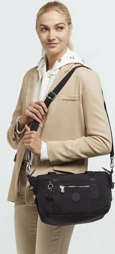 Goedkoop ๐ Kipling Grote Schoudertas / Crossbody Tas Dames - Polyamide - Art Mini - Zwart โญ 4 Goedkoop ๐ Kipling Grote Schoudertas / Crossbody Tas Dames - Polyamide - Art Mini - Zwart โญ - Afbeelding 2