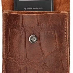 Begroting 💯 Charm London Elisa - Leren Telefoontasje - Italiaans Leer – Cognac Bruin 🔥 -Tassen-Dames Winkel 390x840 4