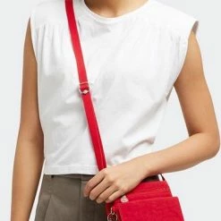 Begroting β Kipling Kleine Schoudertas / Crossbody Tas Dames - Polyester - New Eldorado - Rood π 18 Begroting β Kipling Kleine Schoudertas / Crossbody Tas Dames - Polyester - New Eldorado - Rood π -Tassen-Dames Winkel 393x840 2