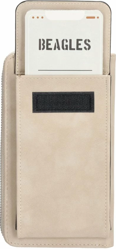 Promo π Beagles Rebelle Telefoontasje - Lichttaupe π 4 Promo π Beagles Rebelle Telefoontasje - Lichttaupe π - Afbeelding 2