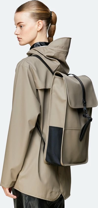 Nieuw π€© Rains Rugzak Taupe Unisex - One Size π€© 8 Nieuw π€© Rains Rugzak Taupe Unisex - One Size π€© - Afbeelding 6