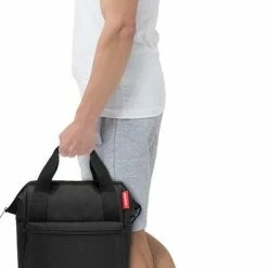 Flash-uitverkoop 😉 Reisenthel Allrounder R Schouder/ Rugtas - Maat R - 12L - Zwart 🥰 -Tassen-Dames Winkel 396x840