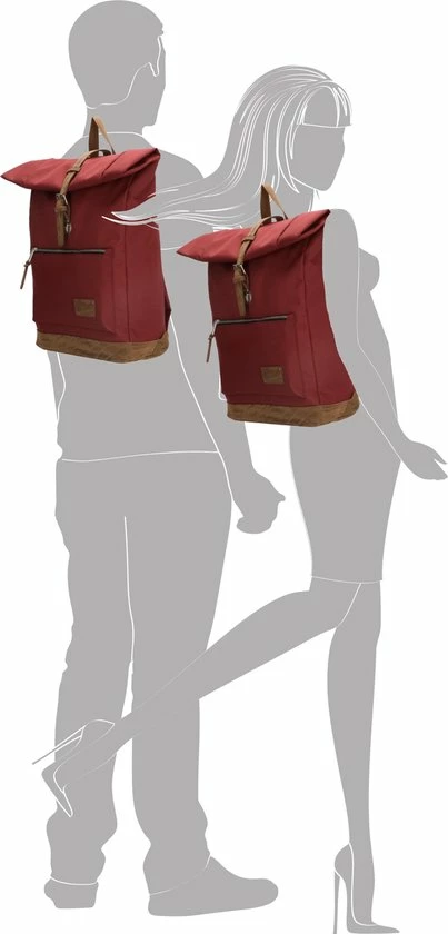 Beste deal π₯° Enrico Benetti Santiago 46159 Rolltop Laptoprugzak Met 15" Laptopvak - Bordeaux Rood π 8 Beste deal π₯° Enrico Benetti Santiago 46159 Rolltop Laptoprugzak Met 15" Laptopvak - Bordeaux Rood π - Afbeelding 6