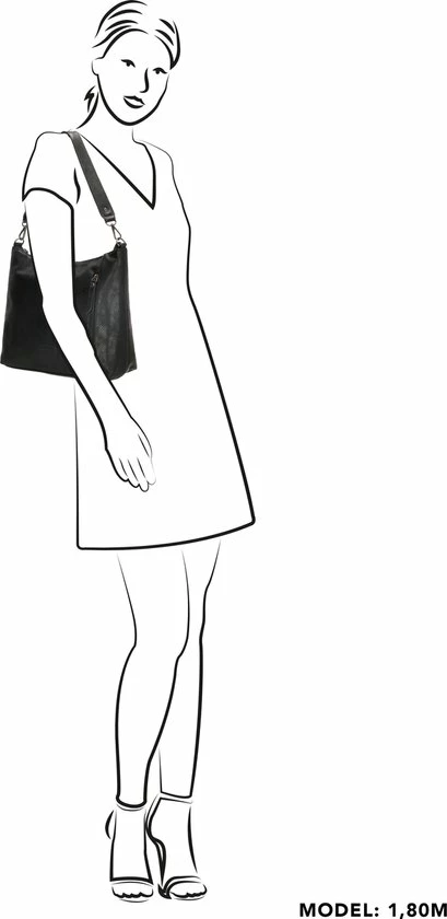 Beste deal π₯ Enrico Benetti Bobbi 66592 Schoudertas - Zwart π 7 Beste deal π₯ Enrico Benetti Bobbi 66592 Schoudertas - Zwart π - Afbeelding 5