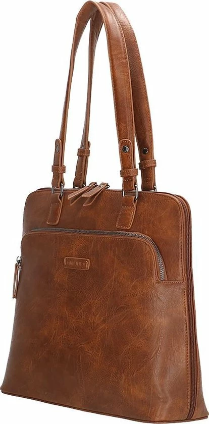 Begroting 💯 Enrico Benetti Caen 66470 Laptoptas Schoudertas - 13 Inch - Cognac 🎁 12 Begroting 💯 Enrico Benetti Caen 66470 Laptoptas Schoudertas - 13 Inch - Cognac 🎁 - Afbeelding 10