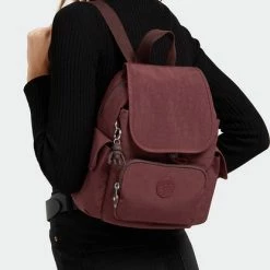 Beste Pirce ❤️ Kipling CITY PACK MINI Dames Rugzak - Mahogany 🎉 -Tassen-Dames Winkel 415x840 6