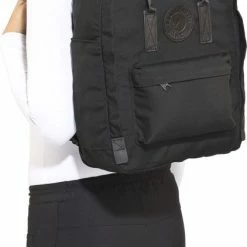 Gloednieuw 👏 Fjallraven Fjällräven Kånken No. 2 Black Unisex Rugzak - Black ⌛ -Tassen-Dames Winkel 422x840 2