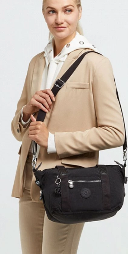 Goedkoop ๐ Kipling Grote Schoudertas / Crossbody Tas Dames - Polyamide - Art Mini - Zwart โญ 8 Goedkoop ๐ Kipling Grote Schoudertas / Crossbody Tas Dames - Polyamide - Art Mini - Zwart โญ - Afbeelding 6