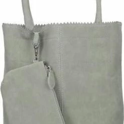 Goedkoop ⌛ Zebra Trends Schoudertas Natural Bags - Grijs 😉