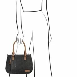 Top 10 🎉 Beagles Brunete Handtas - Zwart ⌛ -Tassen-Dames Winkel 429x840 13