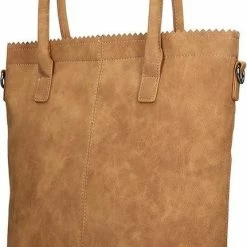 Groothandel ❤️ Zebra Trends Grote Shopper / Schoudertas / Tas Dames - Natural Bag Kartel Rits - Bruin 🌟 -Tassen-Dames Winkel 431x840 1