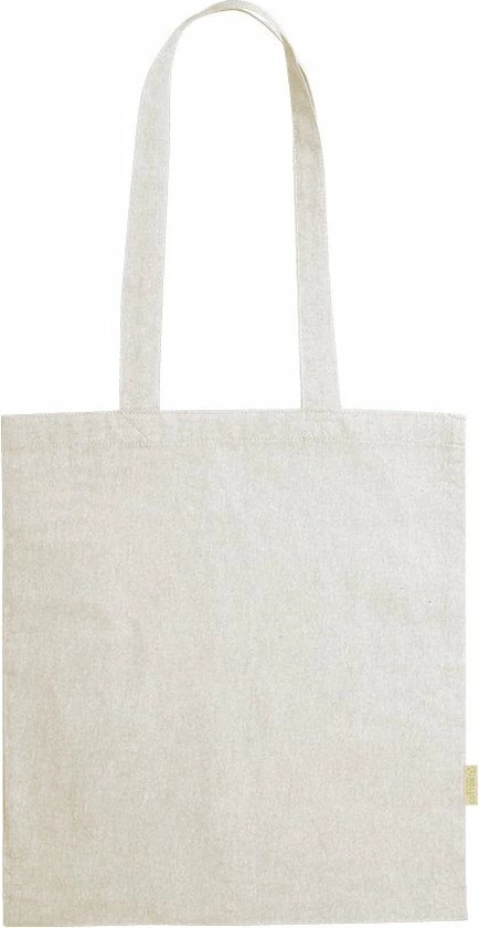 Flash-uitverkoop π Merkloos Tote Bag - Draagtas - Lang Hengsel - Duurzaam - 38 X 42 Cm - Gerecycled Katoen - Beige π 3 Flash-uitverkoop π Merkloos Tote Bag - Draagtas - Lang Hengsel - Duurzaam - 38 X 42 Cm - Gerecycled Katoen - Beige π