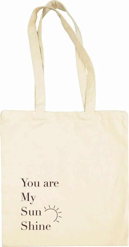 Uitgang π DutchToteBags Tote Bag - Sunshine Quote Design - Schouder Tas π 3 Uitgang π DutchToteBags Tote Bag - Sunshine Quote Design - Schouder Tas π