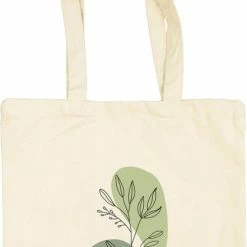 Beste recensies van 🎉 DutchToteBags Tote Bag - Groene Bloem Design - Schouder Tas | Flower 🔔