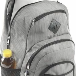 Goedkoopste 🔔 TravelZ Hipster Rugtas | 28 Liter Rugzak | Laptop Rugtas 17" | Veel Compartimenten En Laptopvak | Grijs 🧨