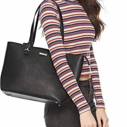 Korting 👏 Zedar Dames Handtassen Set 4 Delig Met Schoudertas - Tote Bag - Clutch En Portemonnee Voor Vrouwen Zwart 😉 -Tassen-Dames Winkel 443x840