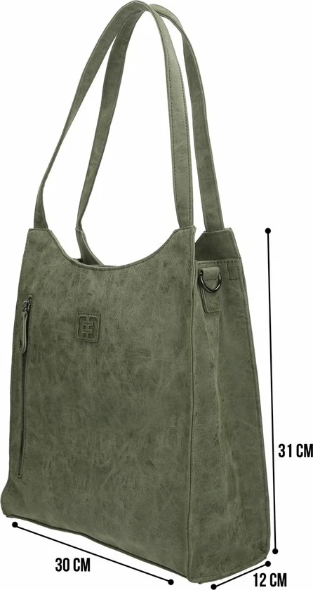 Kopen β Enrico Benetti Schoudertas / Handtas Dames - Chelles – Olive Groen π 5 Kopen β Enrico Benetti Schoudertas / Handtas Dames - Chelles – Olive Groen π - Afbeelding 3