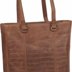 Groothandel 🎁 Burkely By Bol.Com Dames Jans Shopper 13.3'' - Cognac 🥰 -Tassen-Dames Winkel 453x840 3