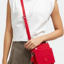 Begroting β Kipling Kleine Schoudertas / Crossbody Tas Dames - Polyester - New Eldorado - Rood π 17 Begroting β Kipling Kleine Schoudertas / Crossbody Tas Dames - Polyester - New Eldorado - Rood π -Tassen-Dames Winkel 455x840 1