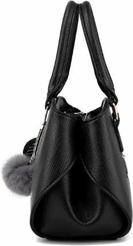 Goedkoop ⭐ N3 Collecties Vrouwen Handtas PU Leer Schouder/Crossbody Tas Dames ~ Zwart 🥰 21 Goedkoop ⭐ N3 Collecties Vrouwen Handtas PU Leer Schouder/Crossbody Tas Dames ~ Zwart 🥰 - Afbeelding 19