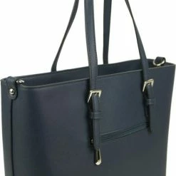 Kopen 🎁 Merkloos Flora & CO Dames Schoudertas Blauw 💯 -Tassen-Dames Winkel 467x840 1