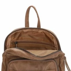 Goedkoopste 👏 Enrico Benetti Zoë Dames Rugzak Klein - Kunstleer - Camel 🧨 -Tassen-Dames Winkel 473x840