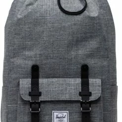 Beste Verkoop 🌟 Eco | Herschel Little America - Raven Crosshatch / Ruime Rugzak Met 25L Opbergvolume / 100% Vervaardigd Uit Gerecycleerde PET Flessen / 15" Gewatteerd Laptopvak / Magnetische Sluiting / Met Levenslange Fabrieksgarantie / Limited Lifetime Warranty ⭐ -Tassen-Dames Winkel 473x840 3