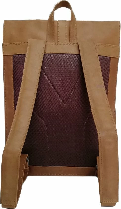 Goedkoop π₯° Castillo Eldorado Leren Laptop Rugzak - 14 Inch - Cognac β 5 Goedkoop π₯° Castillo Eldorado Leren Laptop Rugzak - 14 Inch - Cognac β - Afbeelding 3