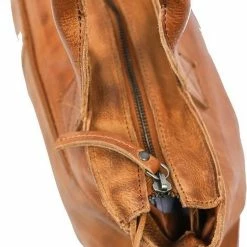 Kopen 😀 Bear Design Medium Schoudertas / Crossbody Tas Dames - Leer - Calisto Pelle - Cognac ✔️ -Tassen-Dames Winkel 494x840 3