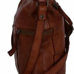 Top 10 🔥 Bear Design Medium Schoudertas / Crossbody Tas Dames - Leer - Cow Lavato - Cognac 😉 -Tassen-Dames Winkel 498x840