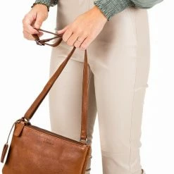 Beste recensies van 🔥 Burkely Antique Avery Unisex Crossover Schoudertas L - Cognac 🔥 -Tassen-Dames Winkel 498x840 6