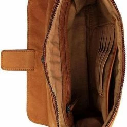 Kopen ✨ DSTRCT Harrington Road Leren Enveloptas / Crossbodytas / Clutch - Cognac ⌛ -Tassen-Dames Winkel 503x840 5