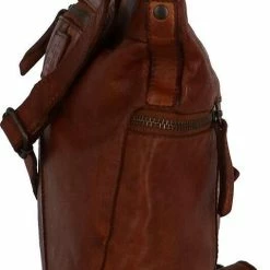 Top 10 🔥 Bear Design Medium Schoudertas / Crossbody Tas Dames - Leer - Cow Lavato - Cognac 😉 -Tassen-Dames Winkel 509x840