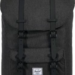 Goedkoopste 🎉 Herschel Little America - Black Crosshatch/Black / Ruime Rugzak Met 25L Opbergvolume - 15" Fleece-gevoerd Laptopvak - Magnetische Sluiting / Met Levenslange Fabrieksgarantie / Limited Lifetime Warranty / Zwart 🛒 -Tassen-Dames Winkel 513x840 6