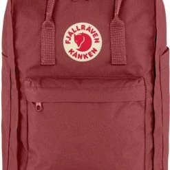 Beste Verkoop 👍 Fjallraven Fjällräven Kånken Laptop 17" Unisex Rugzak - Ox Red 😉 -Tassen-Dames Winkel 517x840 3