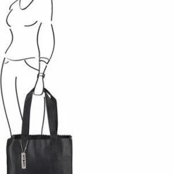 Beste Verkoop 🧨 MYOMY My Paper Bag Dames Handtas - Zwart 😉 -Tassen-Dames Winkel 517x840 5