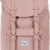 Promo 😀 Herschel Little America Mid-Volume - Ash Rose / Rrugzak Met 17L Opbergvolume - 13" Fleece-gevoerd Laptopvak - Magnetische Sluiting / Met Levenslange Fabrieksgarantie / Limited Lifetime Warranty / Roze 🔔
