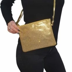 Goedkoop 🔔 CHIAMAX Glitter Schoudertas - Goud - Disco - Feest - Festival - Party - Verbeterde Versie 🔔