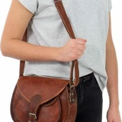 Goedkoop 🎁 GUSTI 'Evelyn' Handtas | 100% Geitenleer | Bruin | Dames | De Tas Voor Het Dagelijks Leven En Uw Feestleven 😉 -Tassen-Dames Winkel 518x840 5