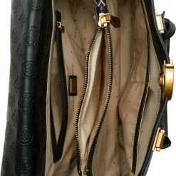 Gloednieuw 🥰 Guess G Vibe Girlfriend Satchel Dames Handtas - Black Logo 👏 -Tassen-Dames Winkel 520x840 6