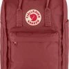 Beste Verkoop 👍 Fjallraven Fjällräven Kånken Laptop 17" Unisex Rugzak - Ox Red 😉