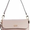 Goedkoopste ⭐ Guess Zanelle Mini Crossbody Flap Dames Crossbodytas - Roze ✔️ -Tassen-Dames Winkel 523x840 6